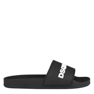 DSQUARED2 Logo 2.0 Sliders - Black