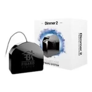 Fibaro Dimmer 2 Wireless Dimmer Switch - Black