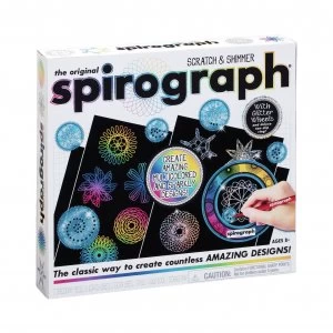 Original Spirograph Scratch & Shimmer Set