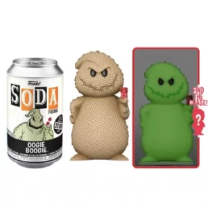 Disney Nightmare Before Christmas Oogie Boogie Vinyl Soda Figure in Collector Can