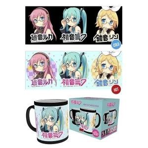 Hatsune Miku Characters Heat Change Mug