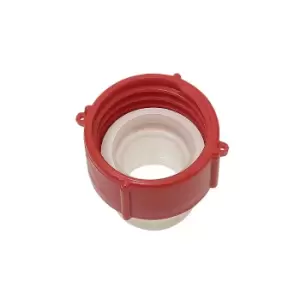 Drain tap adaptor, 3/4'', red