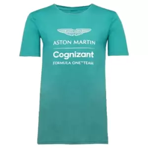 2022 Aston Martin Lifestyle Logo T-Shirt (Green)