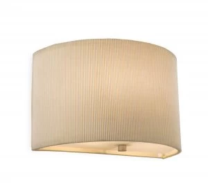 1 Light Up & Down Wall Light Cream, E27