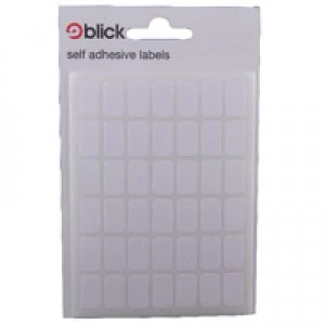 Blick White Labels in Bags 9x16mm Pack of 20 RS002550