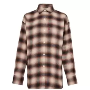 Levis Plaid Overshirt - Grey