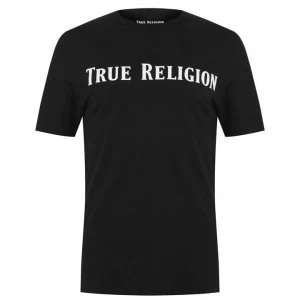 True Religion Script T Shirt - Black