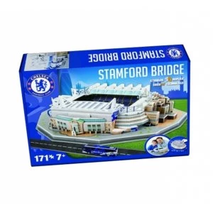 Chelsea Stamford Bridge Football Stadium 3D Jigsaw Puzzle