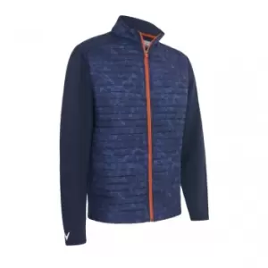 Callaway ABSTRACT CAMO MIX MEDIA JKT - NAVY BLAZER - S