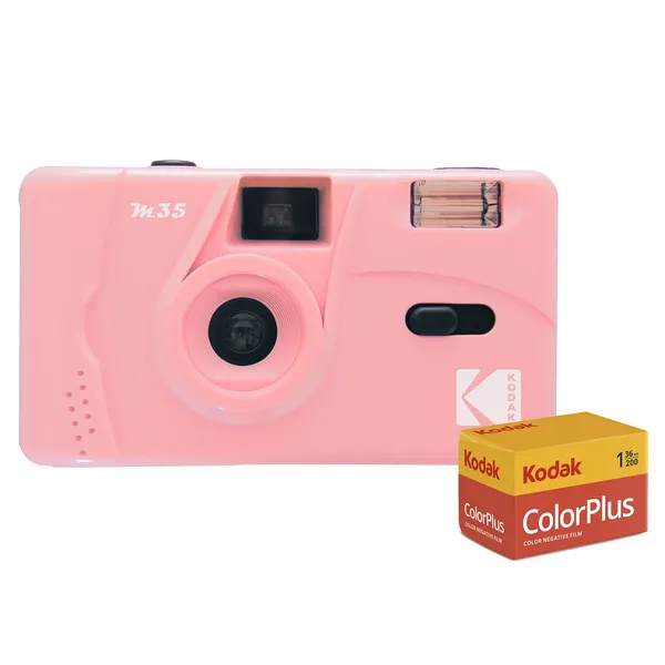 Kodak Kodak M35 Film Camera - Candy Pink (Camera + Film) M35CANDYPink+FILM