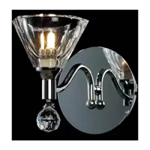 Wall light Neptune 1 Bulb polished chrome