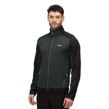 Regatta Highton Full Zip Fleece II - PacifcGr/Blk