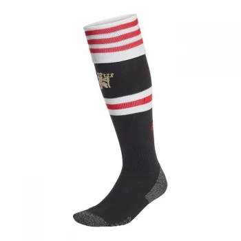 adidas Manchester United Home Socks 2021 2022 - Black