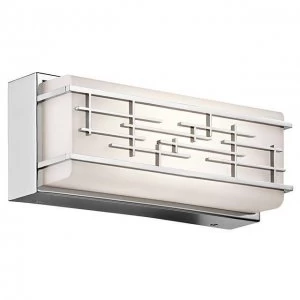 LED Bathroom Small Wall Light Chrome IP44