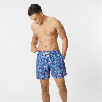 Jack Wills Eco Mitchell Mid-Length Swim Shorts - Navy