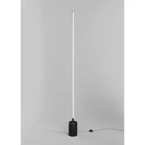 Maytoni Flow Modern Dimmable LED Integrated Floor Lamp Black