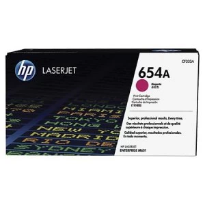 HP 654A Magenta Laser Toner Ink Cartridge