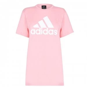 adidas BOS QT T Shirt Ladies - Glory Pink