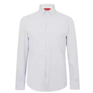 Hugo Kenno Long Sleeve Shirt - Blue