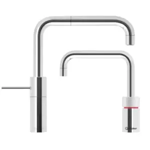 Quooker Nordic Square Chrome Twin Taps