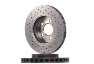 BREMBO Brake disc MERCEDES-BENZ 09.B344.4X 2464210112,A2464210112 Brake rotor,Brake discs,Brake rotors