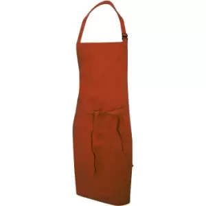 Dennys Multicoloured Bib Apron 28x36ins (Pack of 2) (One Size) (Brick) - Brick