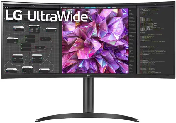 LG UltraWide 34" 34WP65C-B Quad HD Curved LED Monitor