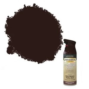 Rust-Oleum Universal Espresso brown Gloss Multi-surface Spray Paint 400ml