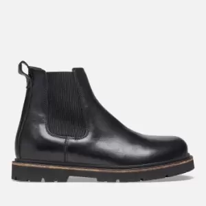 Birkenstock Mens Gripwalk Leather Chelsea Boots - Black - UK 11.5