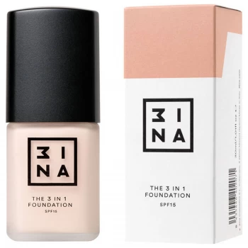 3INA Makeup 3-In-1 Foundation 30ml (Various Shades) - 200