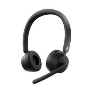 Microsoft Modern Wireless Headset for Business Head-band Office/Call center Bluetooth Black