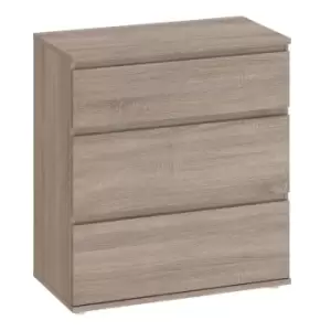 Nova Chest Of 3 Drawers In Truffle Oak Effect