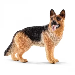 Schleich Farm World German Shepherd Dog Toy Figure