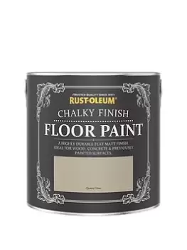 Rust-Oleum Chalky Finish Floor Paint - Quarry Lime 2.5-Litre Tin