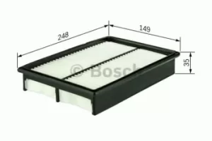 Bosch 1987429146 Air Filter Insert S9146