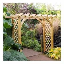 Forest Garden Large Ultima Pergola Arch Mixed Softwood