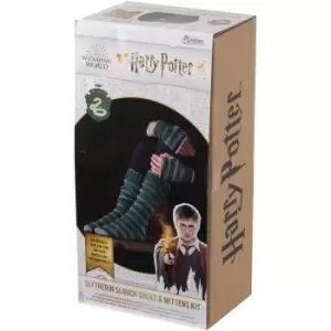 Eaglemoss Slytherin Mittens & Slouch Socks Knit Kit