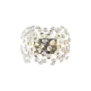 Luminosa Lighting - Luminosa Wall Light 4 Light G9 Polished Chrome, Crystal