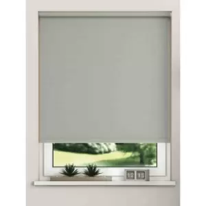 NewEdgeBlinds Blackout Roller Blinds Light Grey 100cm Width x 165cm Length