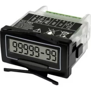 Trumeter 7511 Digital rail-mount meter 7511 self-powered operating hours meter