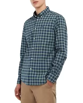 Barbour Lomond Tailored Fit Plaid Long Sleeve Button Down Shirt