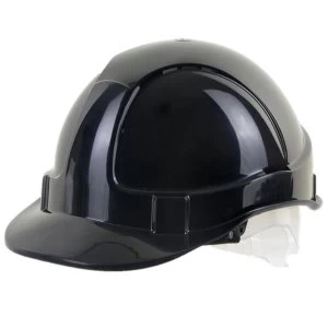 BBrand Economy Vented Safety Helmet Black