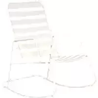 Novogratz Rocking Chair White