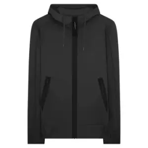 CP COMPANY Goggle Full Zip Hoodie - Black