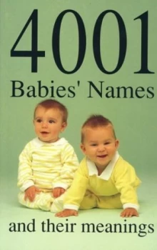 4001 Babies Names by James Glennon Paperback