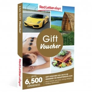 Red Letter Days £50 Gift Voucher