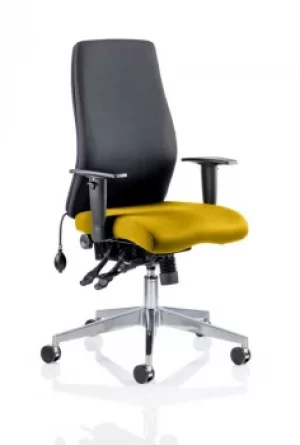 Onyx Bespoke Colour Seat Without Headrest Yellow