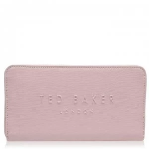 Ted Baker Crosshatch Purse - dusky-pink