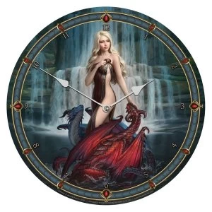 Dragon Bathers Clock