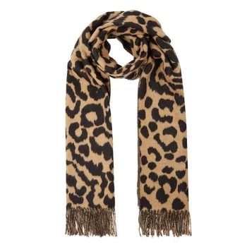 Biba BIBA Printed Cashmink Scarf - Leopard